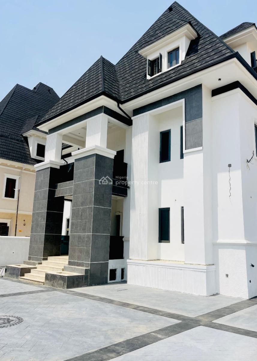 a Contemporary 7 Bedroom House, a Brand New Corner Piece House, Extension, Gwarinpa, Abuja, Detached Duplex for Sale