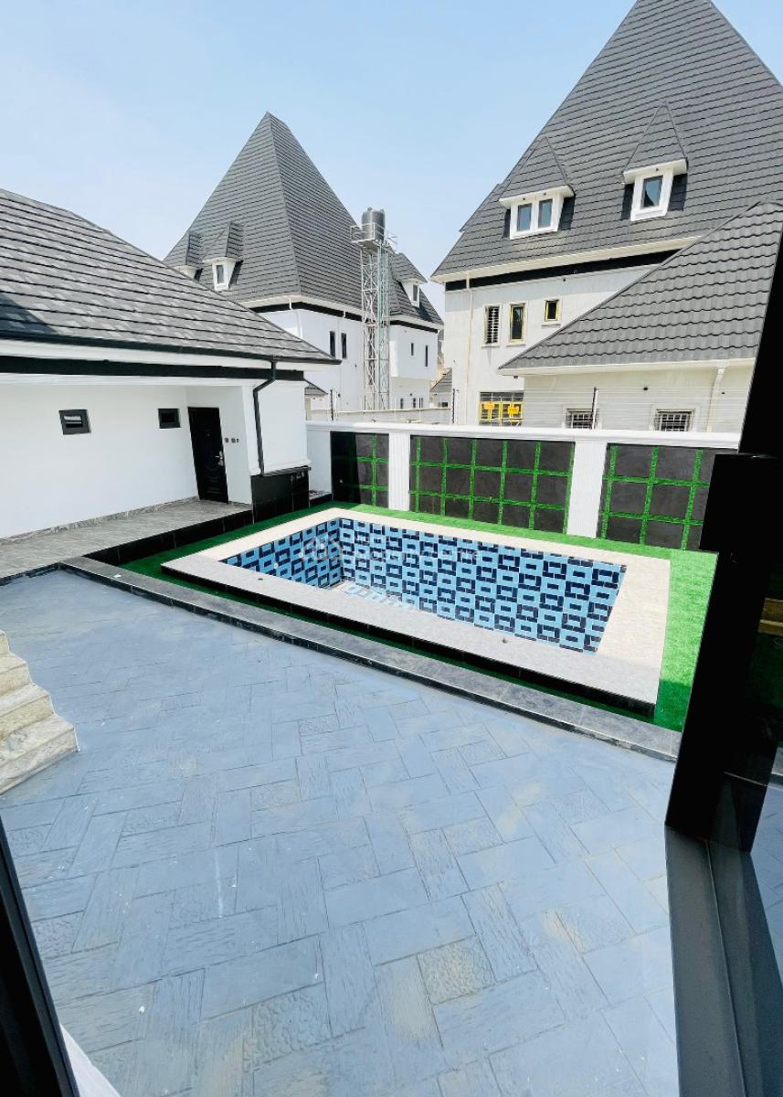 a Contemporary 7 Bedroom House, a Brand New Corner Piece House, Extension, Gwarinpa, Abuja, Detached Duplex for Sale
