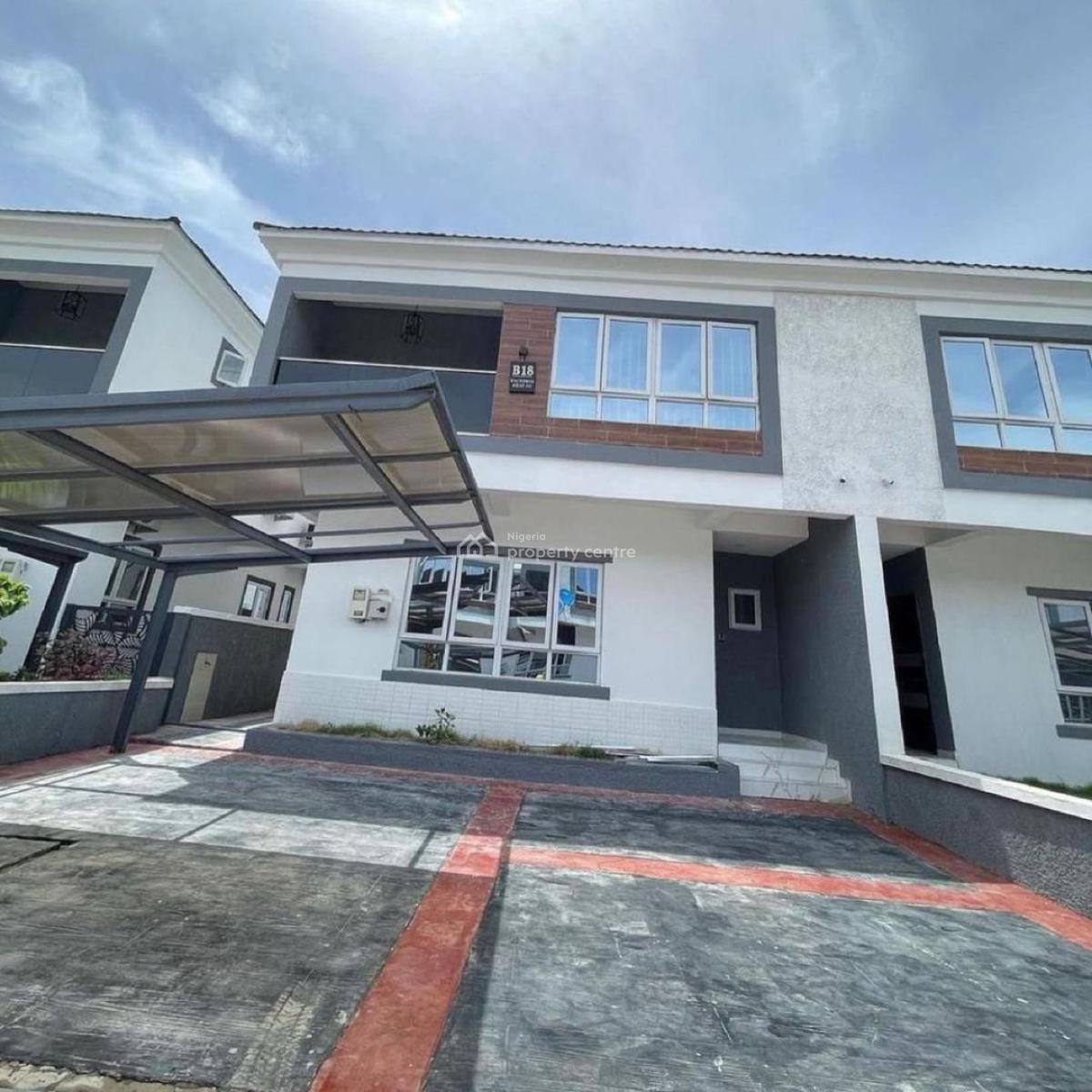 4 Bedroom Semi Detached  Duplex with a Room Boys Quarter., Harris Drive, Lekki, Lagos, Semi-detached Duplex for Sale