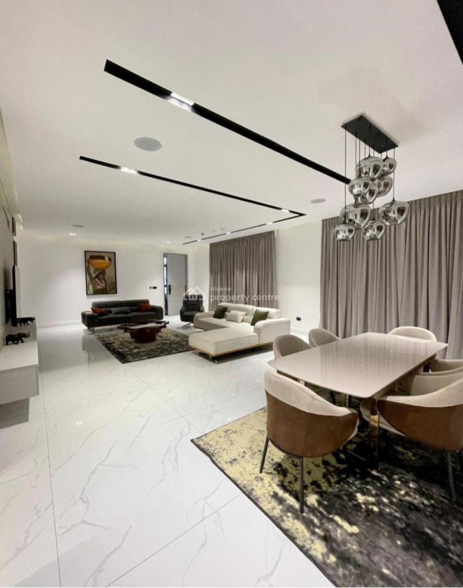 Luxury 4 Bedroom Flat with 2 Rooms Bq,game Room , Home Automation, Poo, Old Ikoyi, Ikoyi, Lagos, Flat / Apartment for Sale