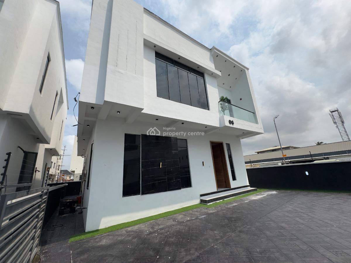 5 Bedroom Fully Detached Duplex with Bq in a Minicourt, Idado, Lekki, Lagos, Detached Duplex for Sale