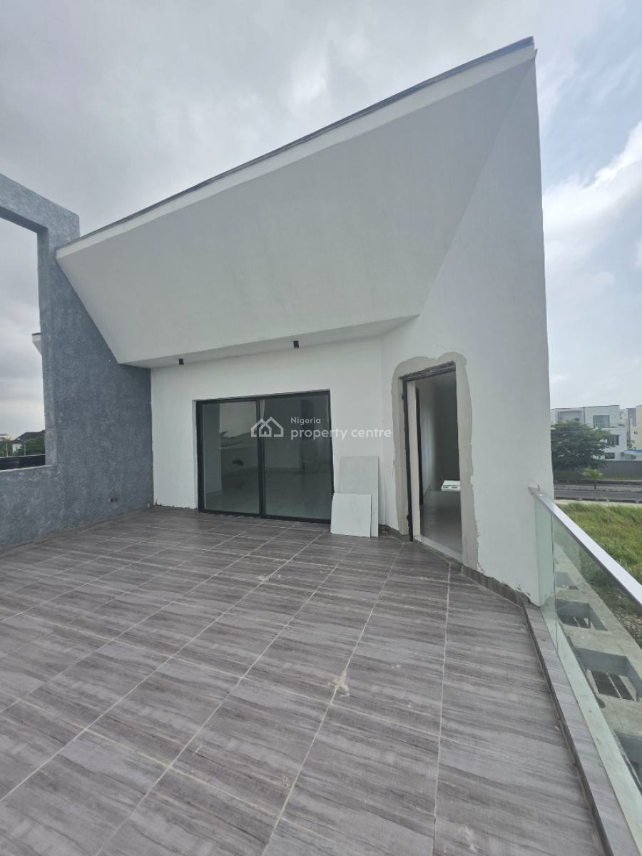 Contemporary 5 Bedrooms Detached Duplex with 2rooms Bq and Pool, Pinnock Beach Estate, Osapa, Lekki, Lagos, Detached Duplex for Sale
