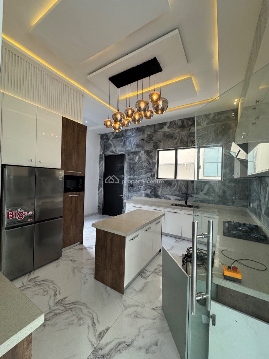 Well Illuminated Water View 5 Bedrooms Detached Duplex with Bq, Victory Park Estate, Osapa, Lekki, Lagos, Detached Duplex for Sale