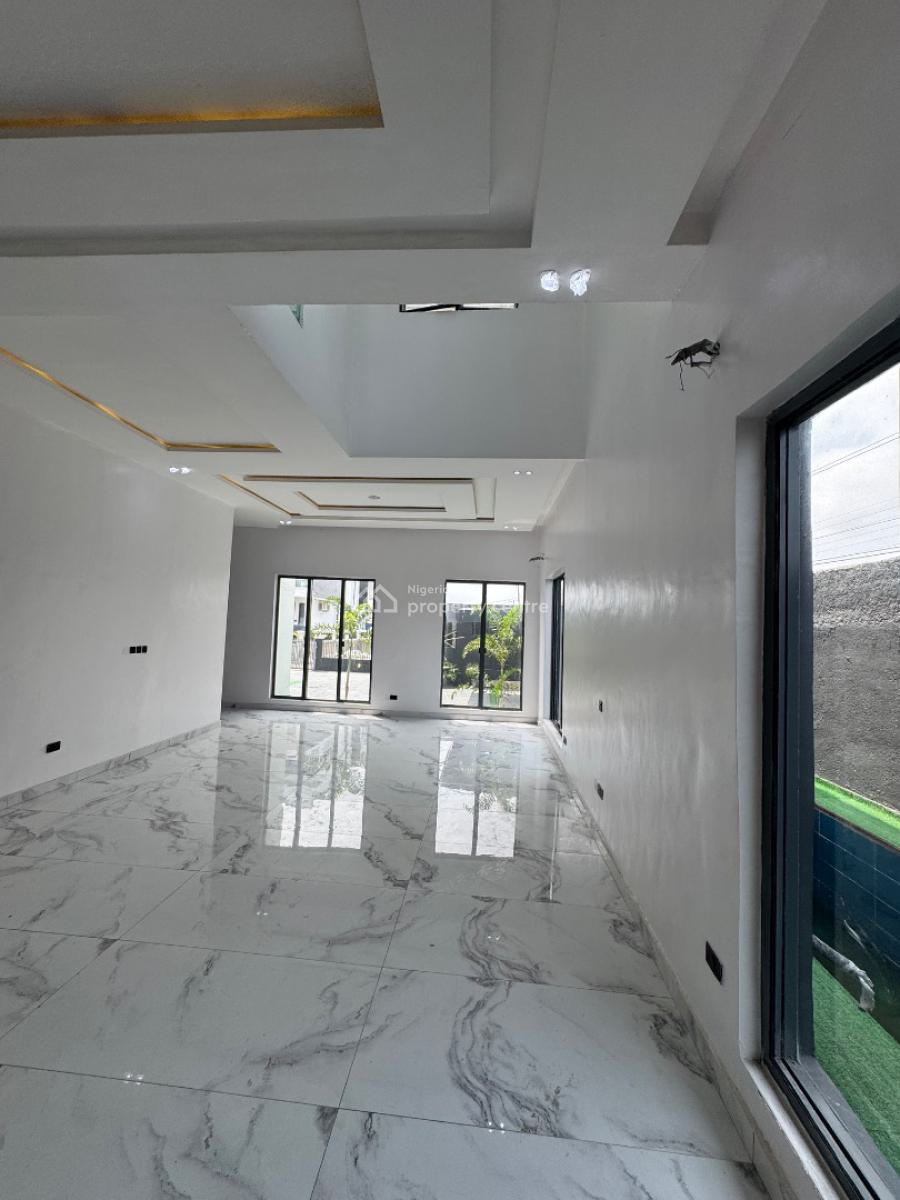 Well Illuminated Water View 5 Bedrooms Detached Duplex with Bq, Victory Park Estate, Osapa, Lekki, Lagos, Detached Duplex for Sale