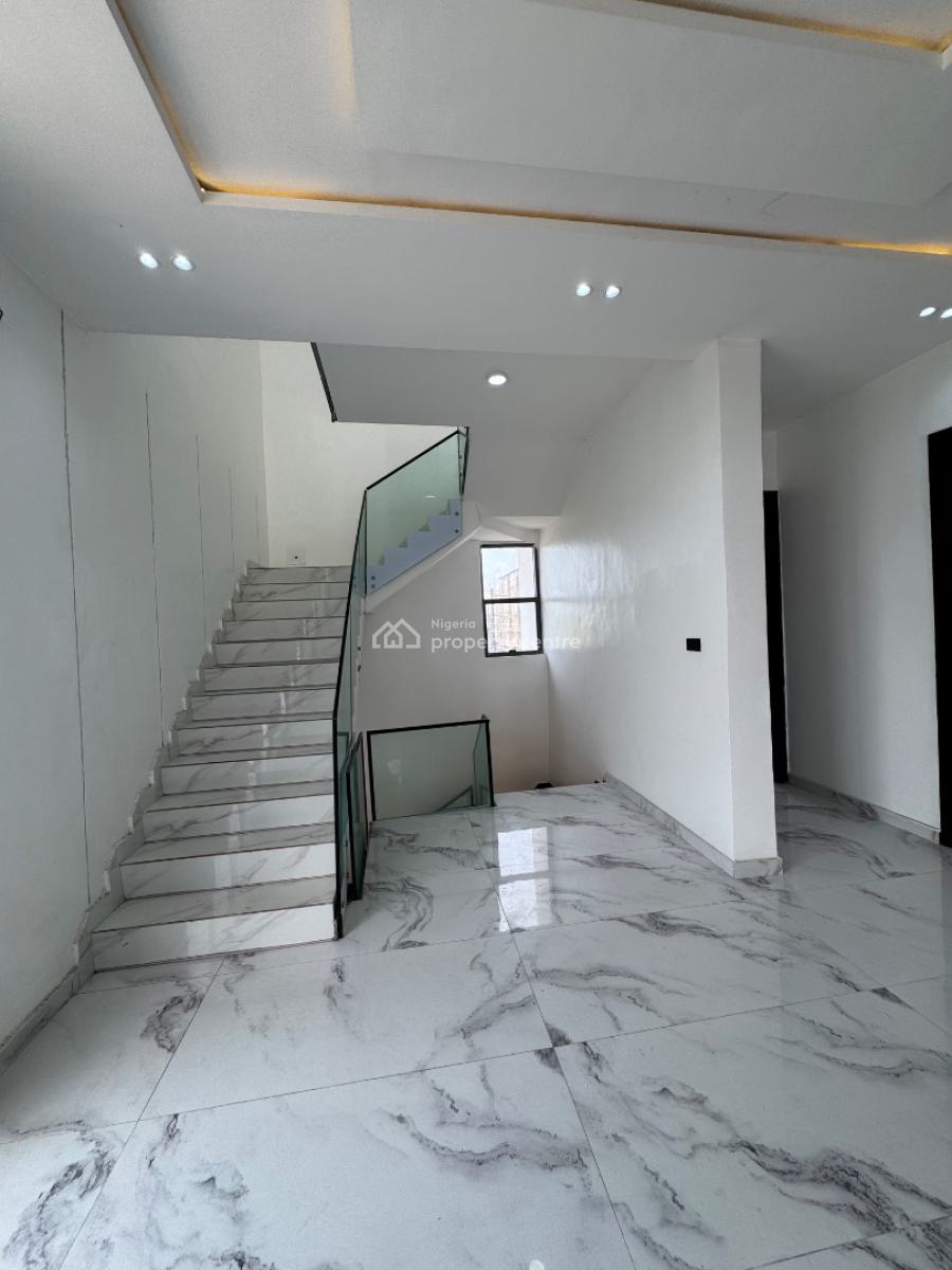 Well Illuminated Water View 5 Bedrooms Detached Duplex with Bq, Victory Park Estate, Osapa, Lekki, Lagos, Detached Duplex for Sale