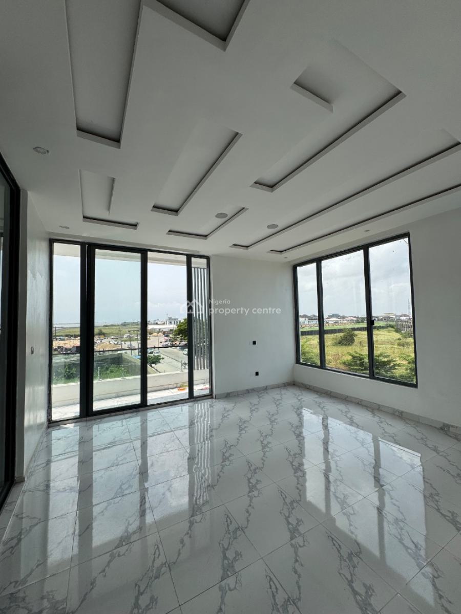 Well Illuminated Water View 5 Bedrooms Detached Duplex with Bq, Victory Park Estate, Osapa, Lekki, Lagos, Detached Duplex for Sale