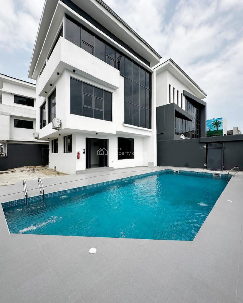 Nicely Built 5 Bedroom Apartment with Bq and Swimming Pool, Ikoyi, Lagos, Flat / Apartment for Rent