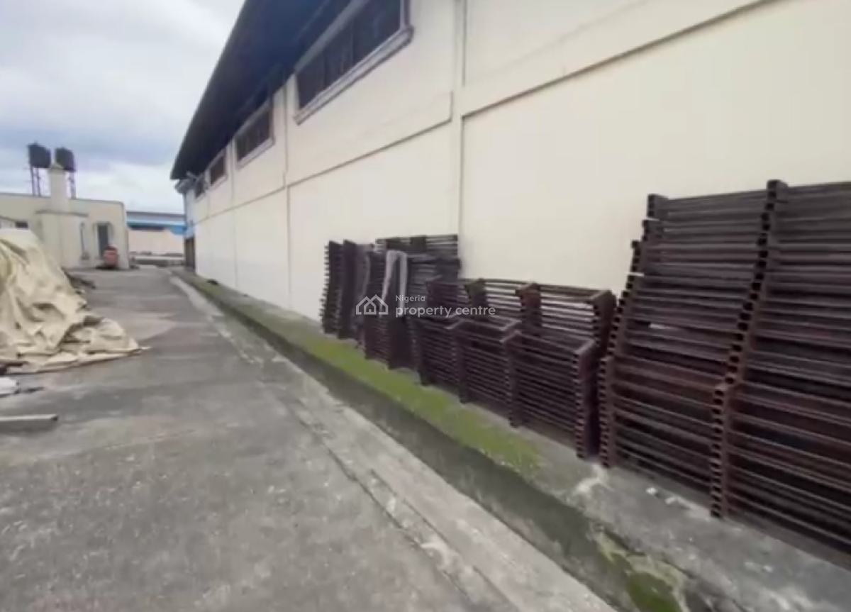 Industrial Property with Warehouses, Offices, Guest House, Weighbridge, Off, Oba Akran, Ikeja, Lagos, Warehouse for Sale