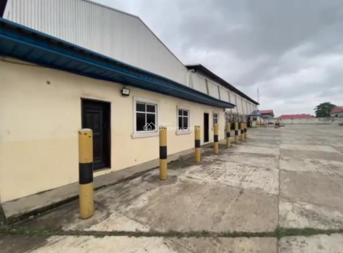 Industrial Property with Warehouses, Offices, Guest House, Weighbridge, Off, Oba Akran, Ikeja, Lagos, Warehouse for Sale