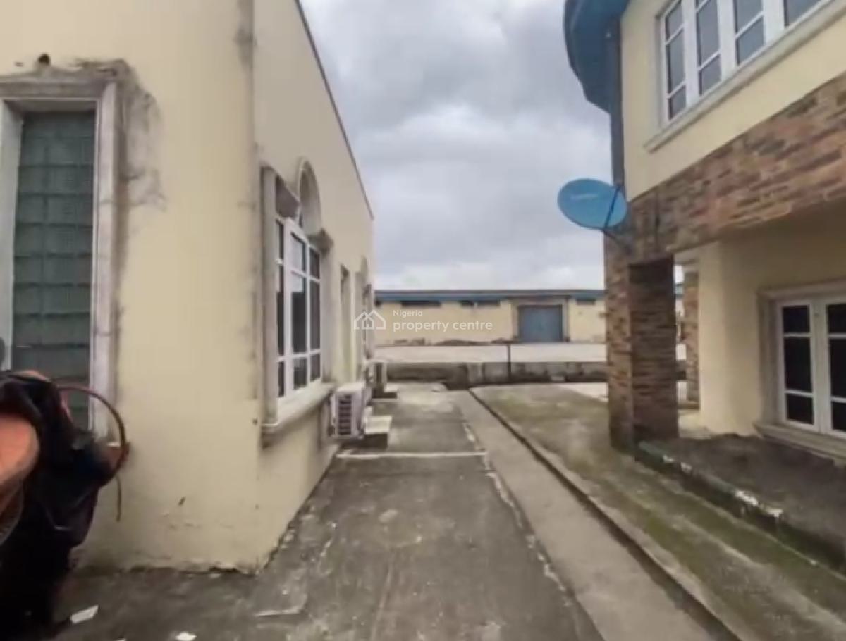 Industrial Property with Warehouses, Offices, Guest House, Weighbridge, Off, Oba Akran, Ikeja, Lagos, Warehouse for Sale