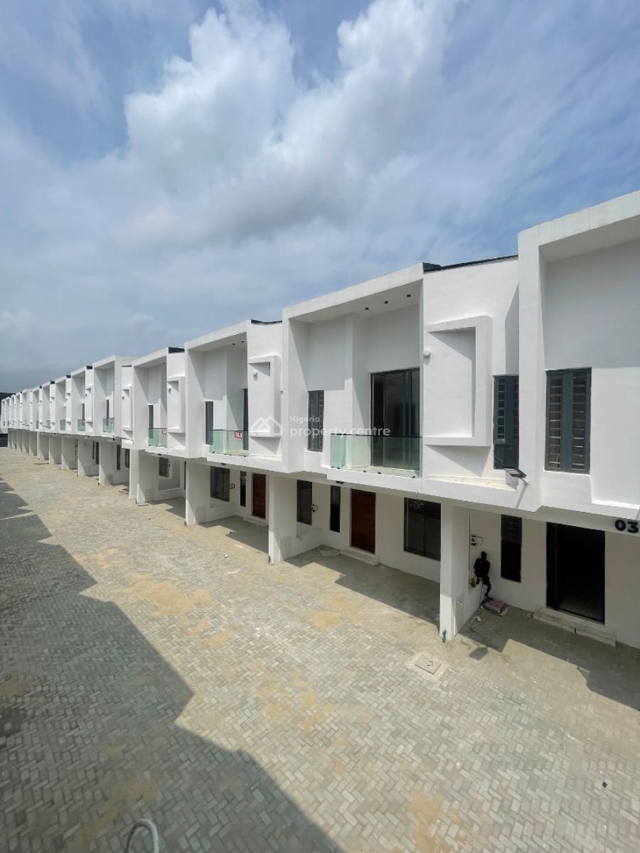 Modern Luxury in Lekki -- Grand 4-bed Terrace with Pool & Gym, Haris Drive Hrc Estate, Vgc, Lekki, Lagos, Terraced Duplex for Sale