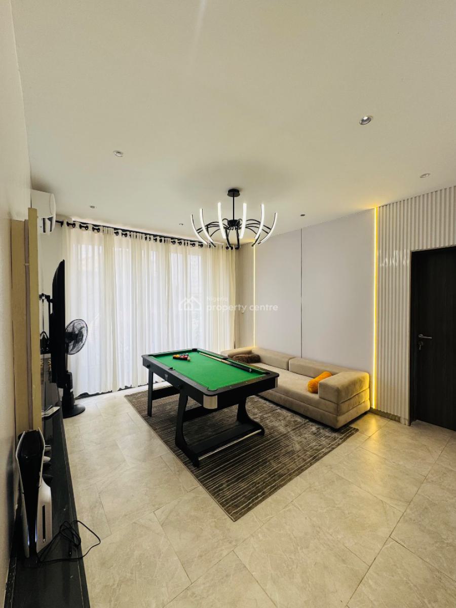 Luxury 2 Bedroom Duplex with Private Cinema and Game Room, Greenland Estate, Opposite Thames Hotel, Jericho, Ibadan, Oyo, Semi-detached Duplex Short Let