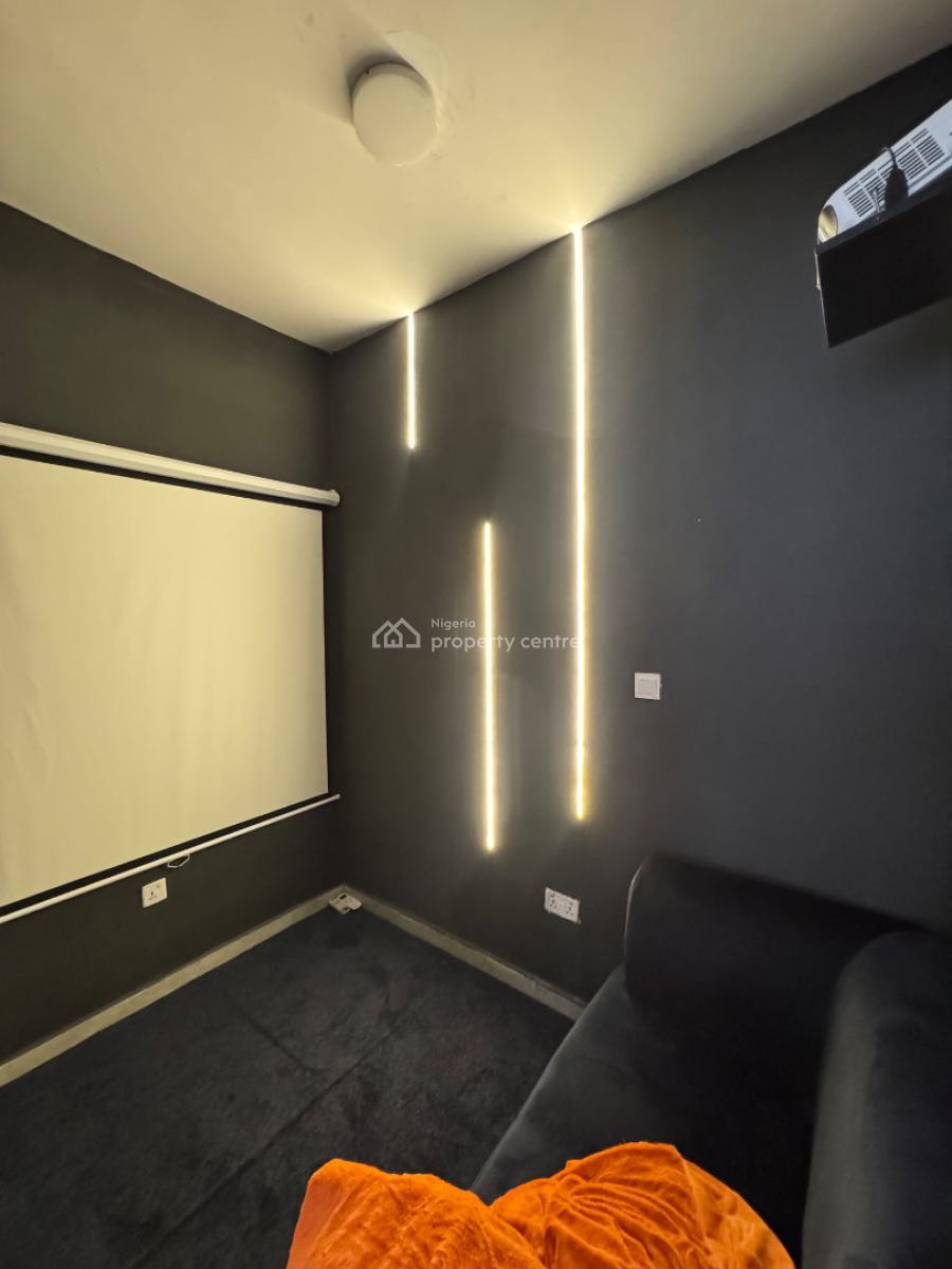 Luxury 2 Bedroom Duplex with Private Cinema and Game Room, Greenland Estate, Opposite Thames Hotel, Jericho, Ibadan, Oyo, Semi-detached Duplex Short Let