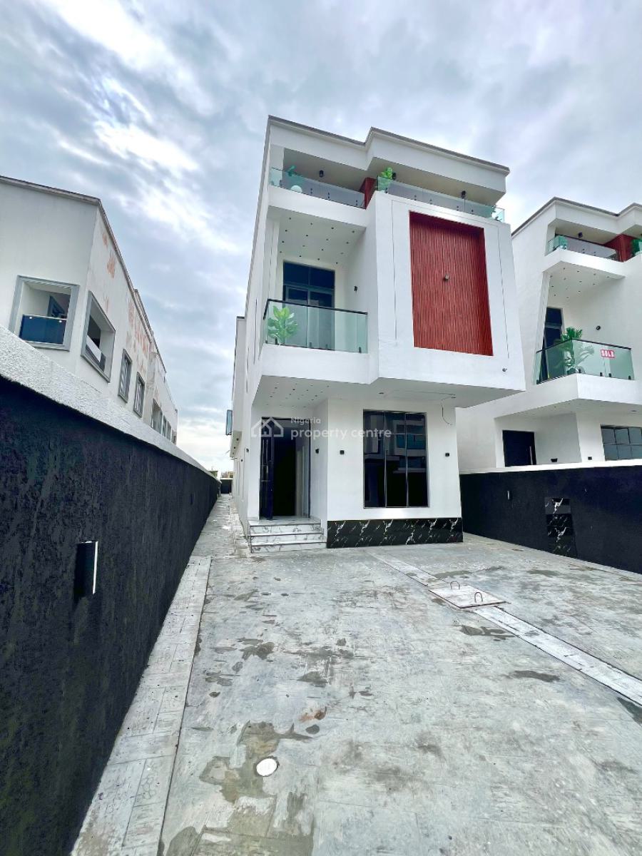 Prestigious 5 Bedroom Detached House with Bq, Ajah, Lagos, Detached Duplex for Sale