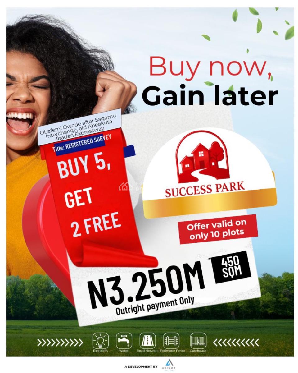Success Park, Sango Ota, Ogun, Commercial Land for Sale