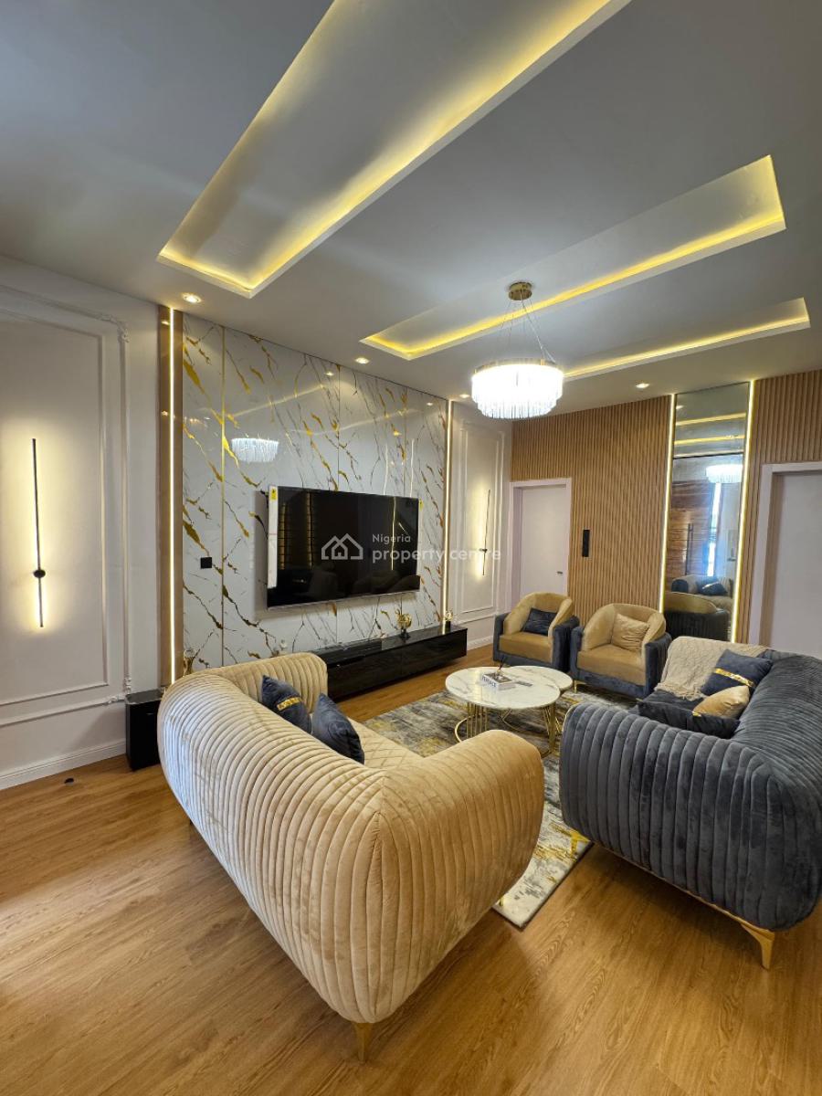 Luxury 4 Bedrooms Duplex Airbnb with Ps5 and Balcony, Ikota, Lekki, Lagos, House Short Let