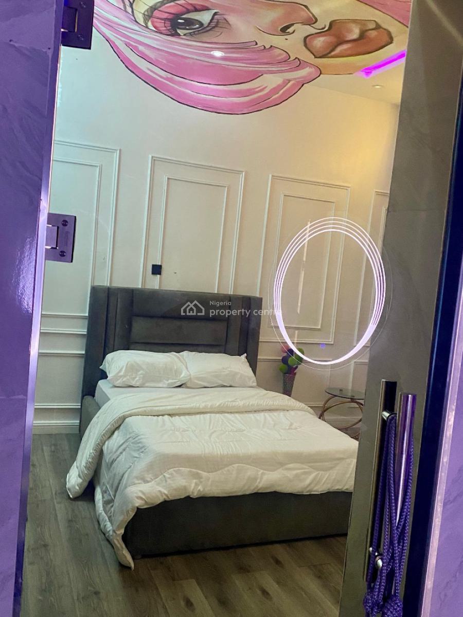 Stylish Four Bedrooms Terraced Duplex with Unlimited Wifi and Gym, Lekki, Lagos, Terraced Duplex Short Let