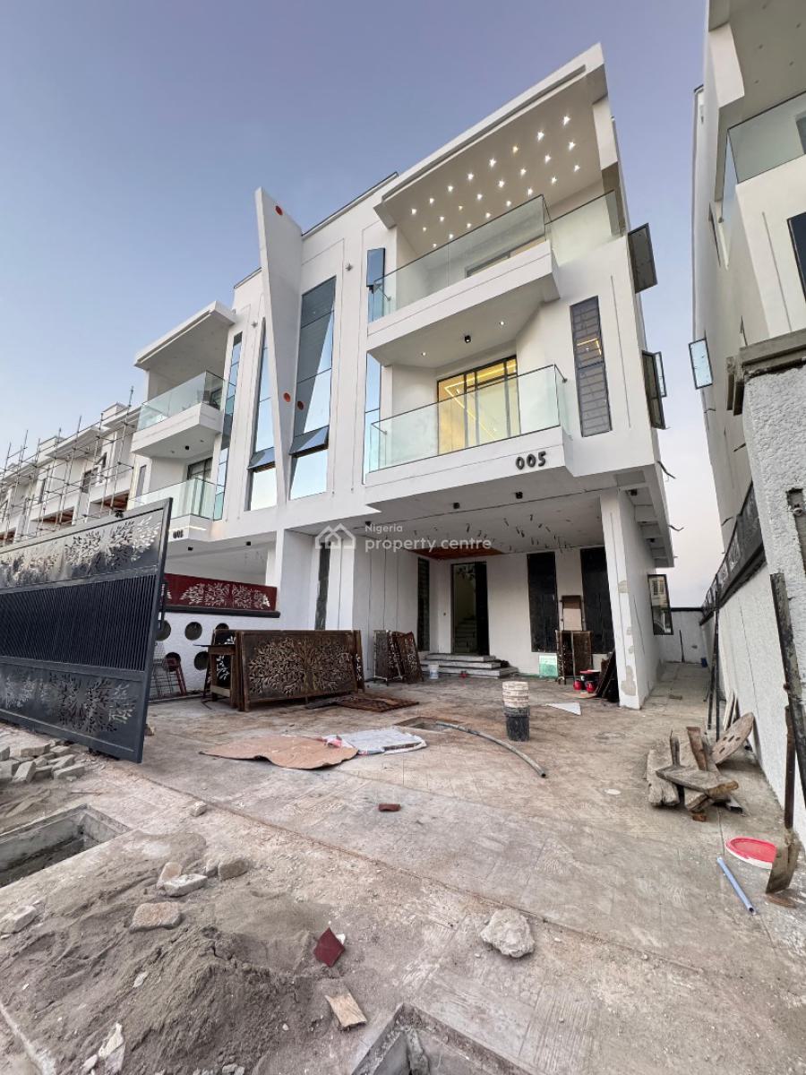 Magnificent 4 Bedroom Semi Detached Duplex with a Bq, Agungi, Lekki, Lagos, House for Sale