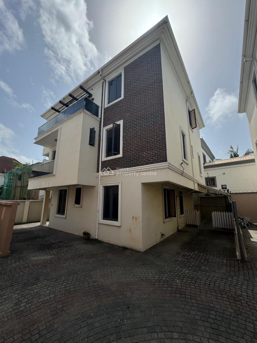 Elegant 4 Bedroom Duplex with a Bq in a Serene Environment, Agungi, Lekki, Lagos, House for Sale
