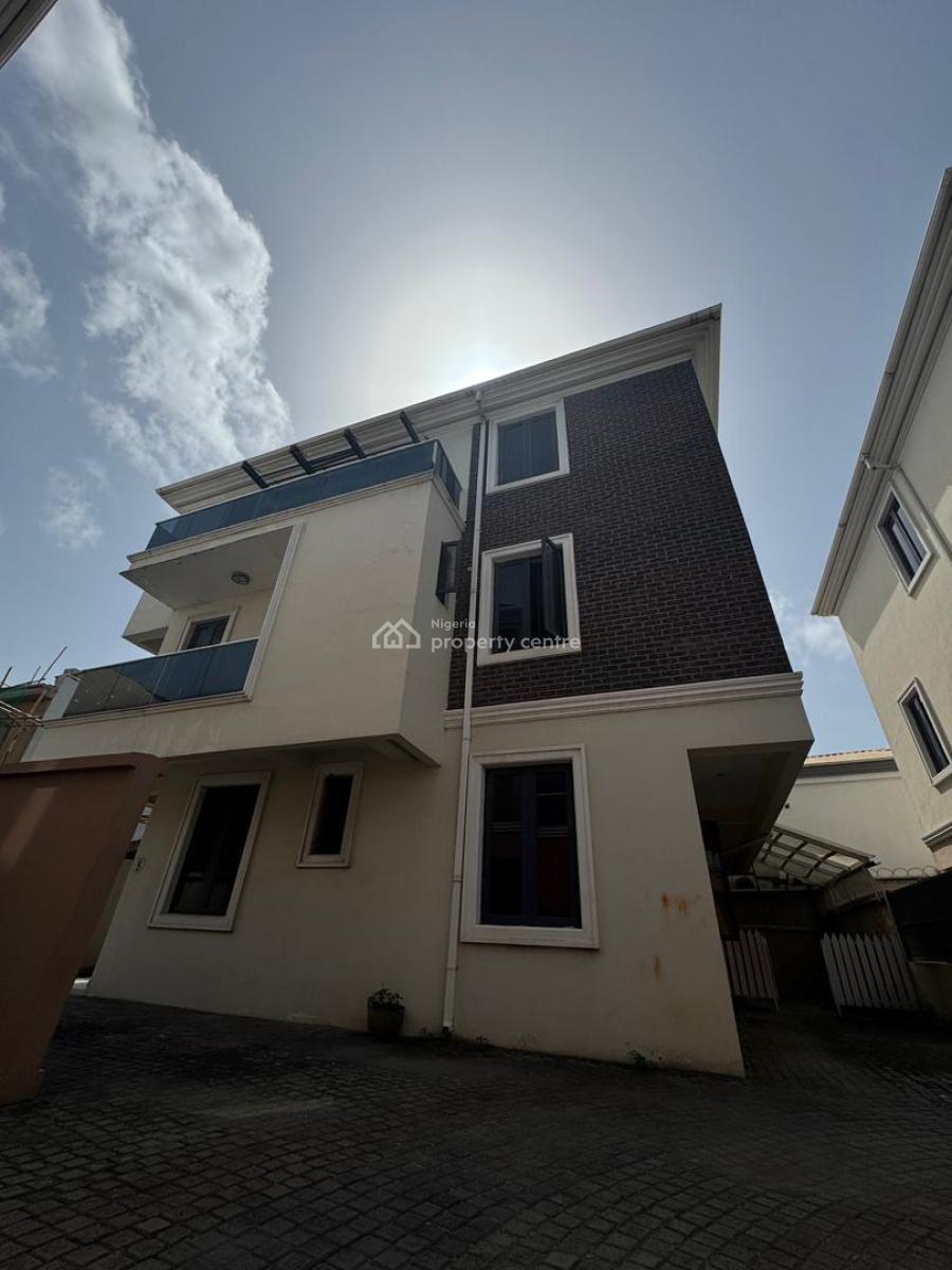 Elegant 4 Bedroom Duplex with a Bq in a Serene Environment, Agungi, Lekki, Lagos, House for Sale