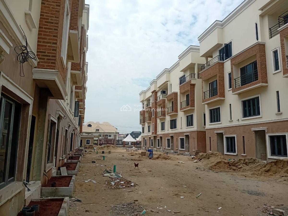 Newly Built 4 Bedrooms Terrace, Lekki Phase 1, Lekki, Lagos, Terraced Duplex for Rent