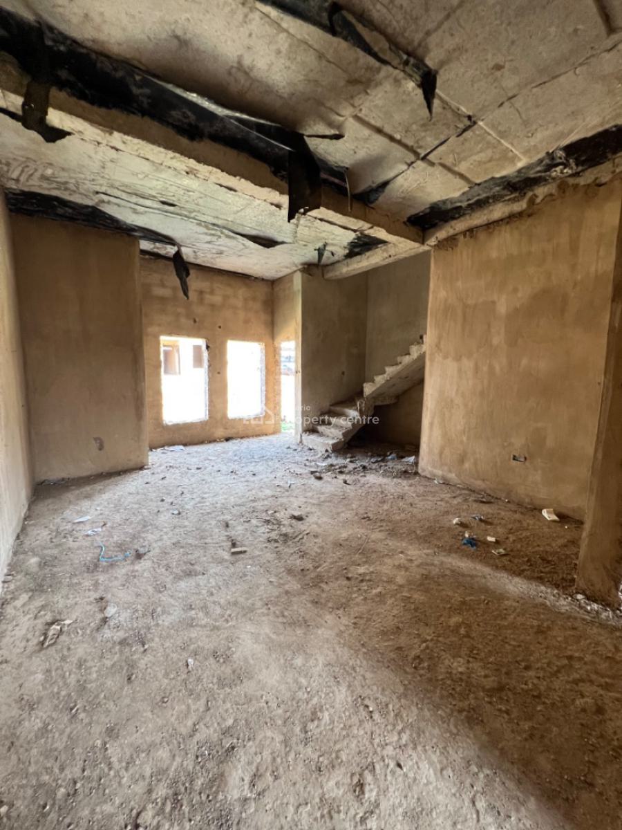 3 Bedroom Terraced Duplex to Be Delivered Semi Finished, Apo, Abuja, Terraced Duplex for Sale