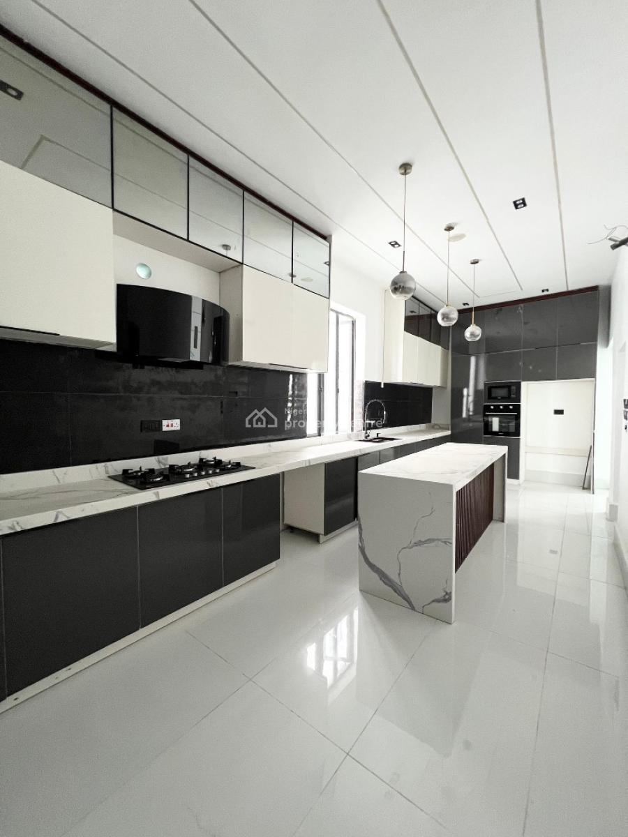 Contemporary 5 Bedroom Detached Duplex with Bq, Sangotedo, Ajah, Lagos, Detached Duplex for Sale