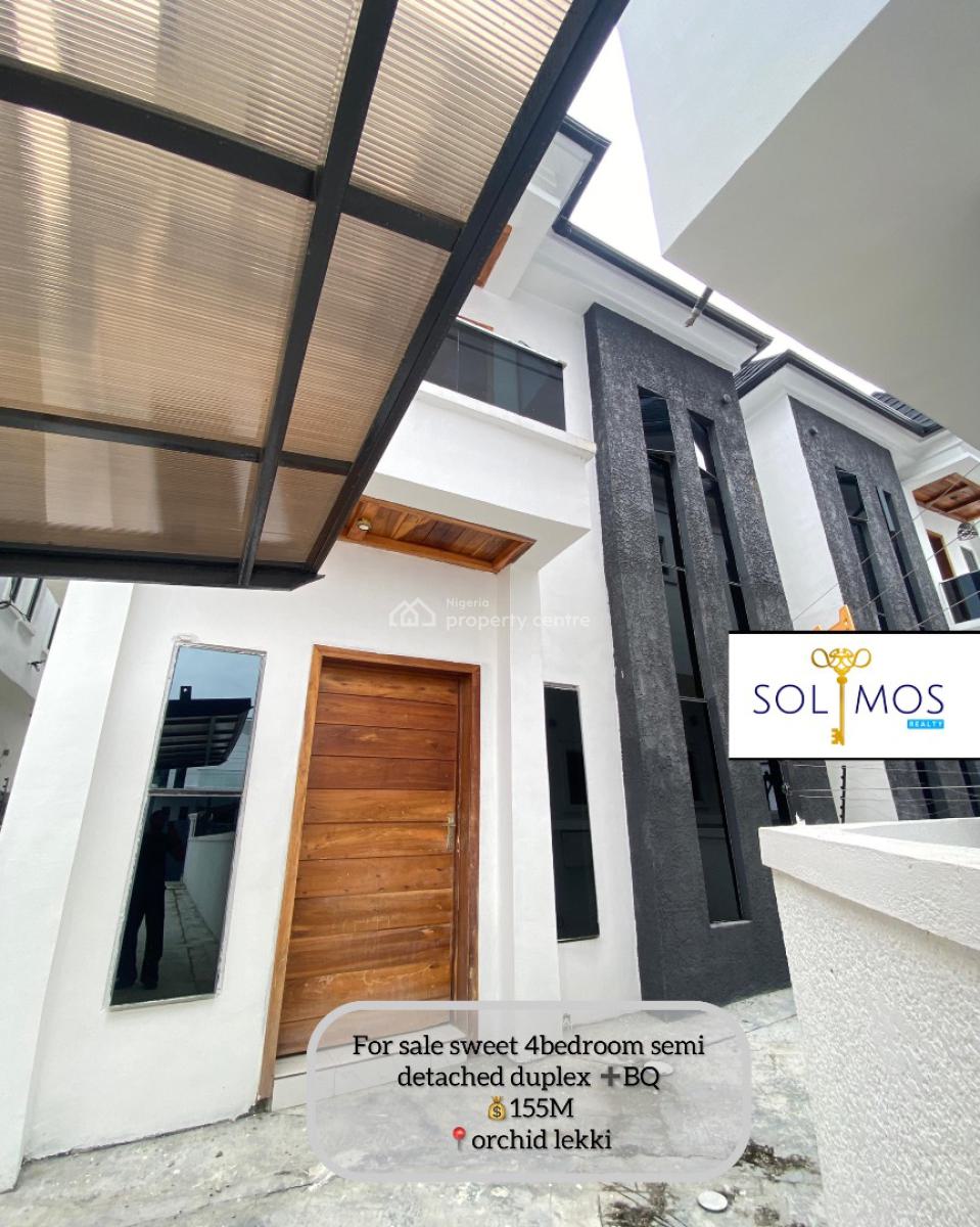Duty 4 Bedroom Semi Detached Duplex Bq, Orchid, Lekki, Lagos, Semi-detached Duplex for Sale