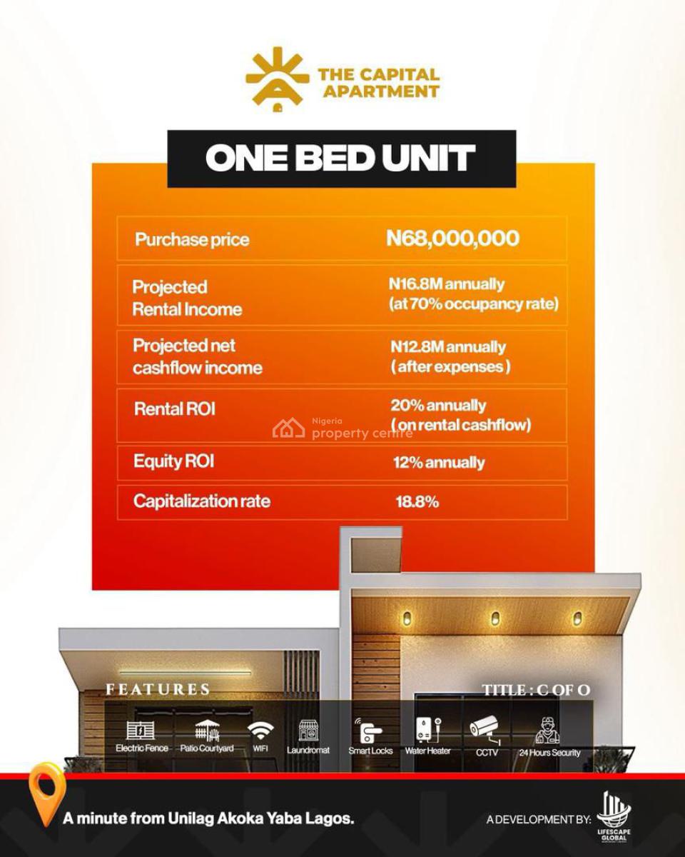 The Capital Apartment Officially Opens, Akoka, Yaba, Lagos, Flat / Apartment for Sale