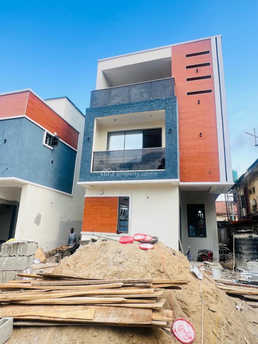 Beautifully Crafted 5 Bedroom Fully Detached Duplex + Bq, Adeniyi Jones, Ikeja, Lagos, Detached Duplex for Sale