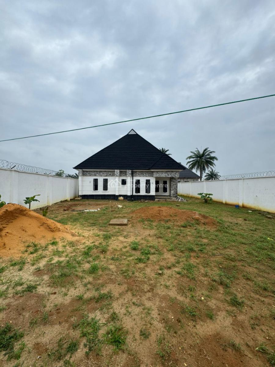 Newly Built 2 Bedroom Detached Bungalow, Omuoda, Aluu, Port Harcourt, Rivers, Detached Bungalow for Sale