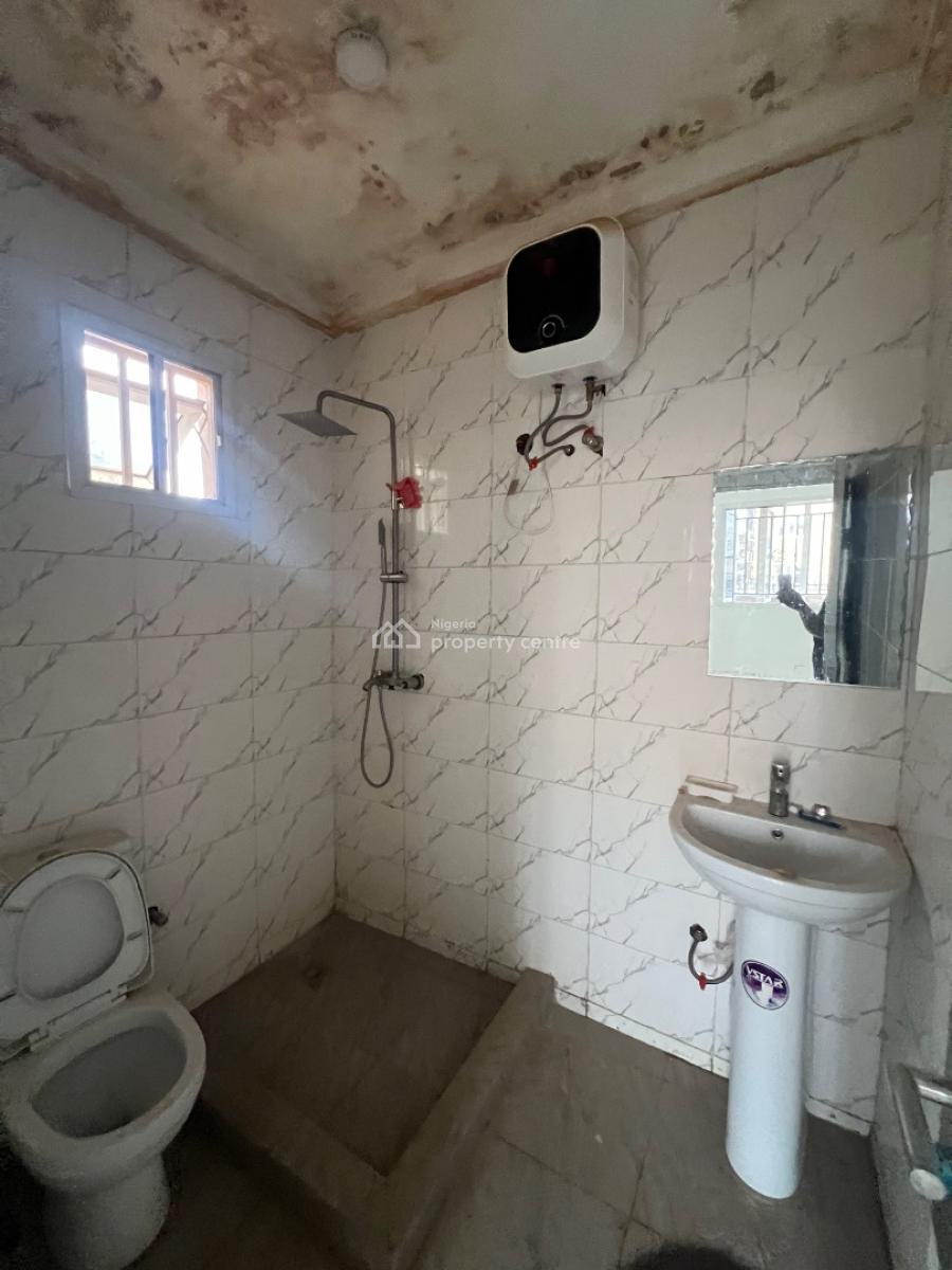 Standard 2 Bedroom Apartment with Visitors Toilet and Balcony, Inside an Estate Along Apo Primary/wumba District, Apo, Abuja, Flat / Apartment for Rent