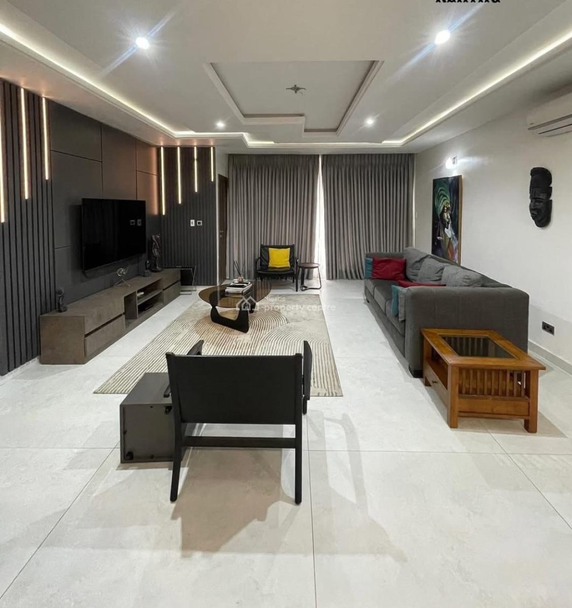 Furnished 3 Bedroom Apartment with Bq, Victoria Island (vi), Lagos, Flat / Apartment for Rent