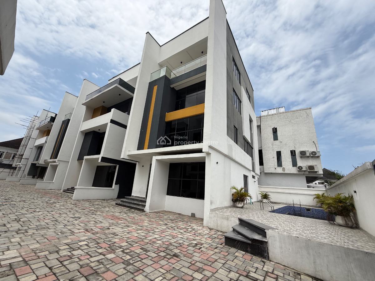 4 Bedroom Fully Detached Duplex with Bq and Swimming Pool for Distress, Chevron Drive, Lekki Phase 2, Lekki, Lagos, Detached Duplex for Sale