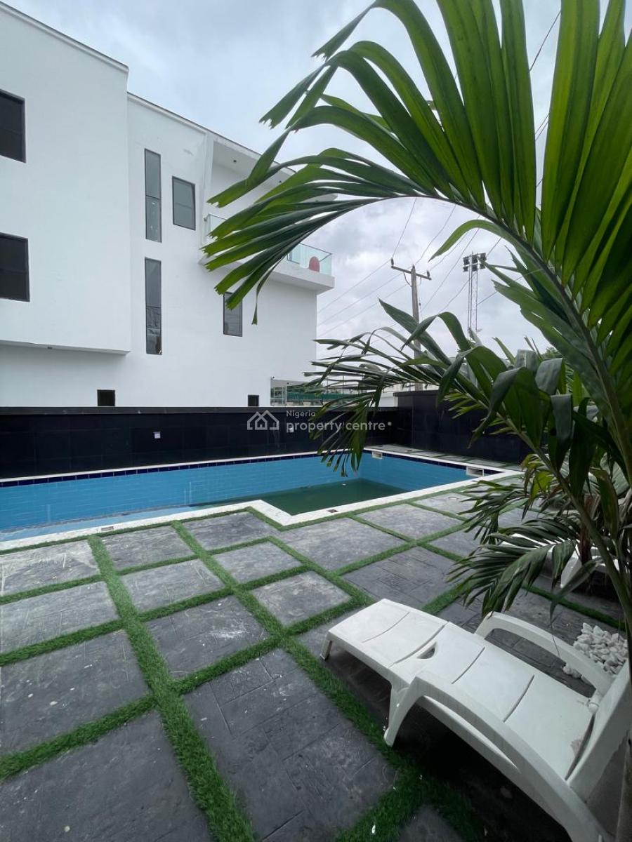 Well Built 4 Bedroom Terrance Duplex with Bq in a Serene Environment F, Ikate, Lekki, Lagos, Terraced Duplex for Rent