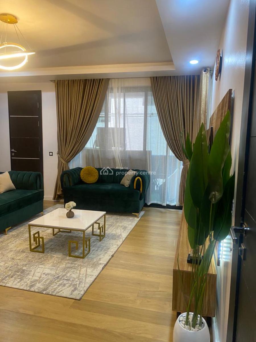 2 Bedroom Fully Furnished Apartment with Rooftop and Gym, Ikate, Lekki, Lagos, Flat / Apartment for Rent