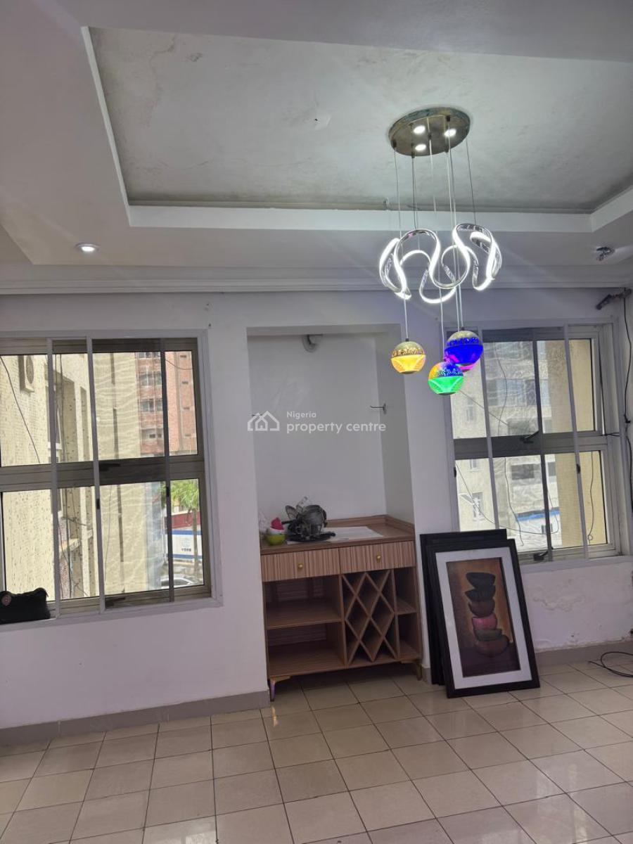 Well Maintained Spacious 3 Bedroom Apartment with a Room Bq, Awolowo Tower, Ikoyi, Lagos, Flat / Apartment for Rent