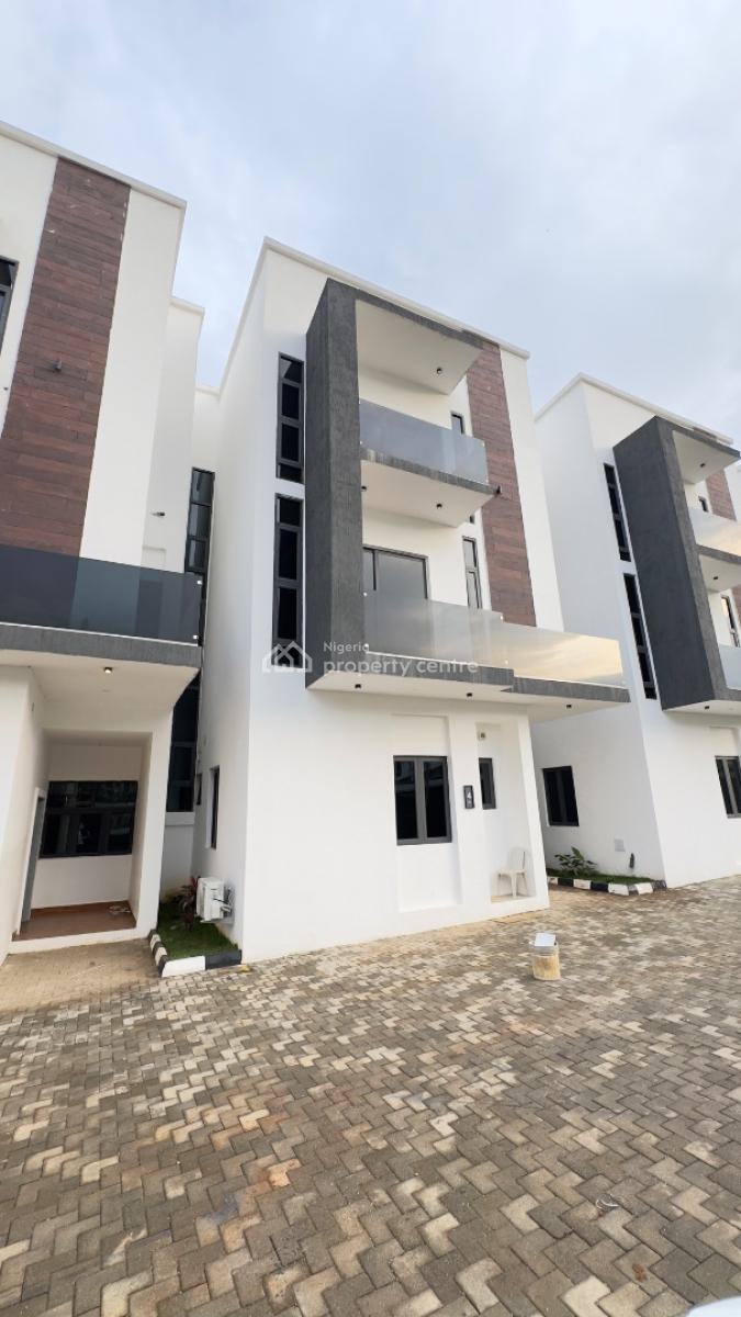 Newly Built 4 Bedroom Terraced Duplex + Bq, Katampe Extension, Katampe, Abuja, Terraced Duplex for Rent