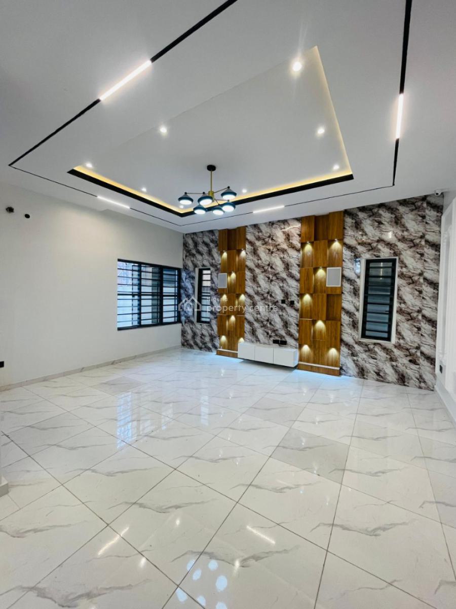 Contemporary 4 Bedroom Semi-detached Duplex with Bq, Chevron, Lekki, Lagos, Semi-detached Duplex for Sale