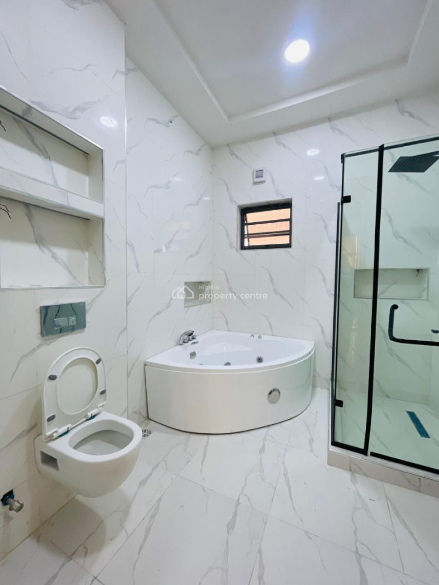 Contemporary 4 Bedroom Semi-detached Duplex with Bq, Chevron, Lekki, Lagos, Semi-detached Duplex for Sale