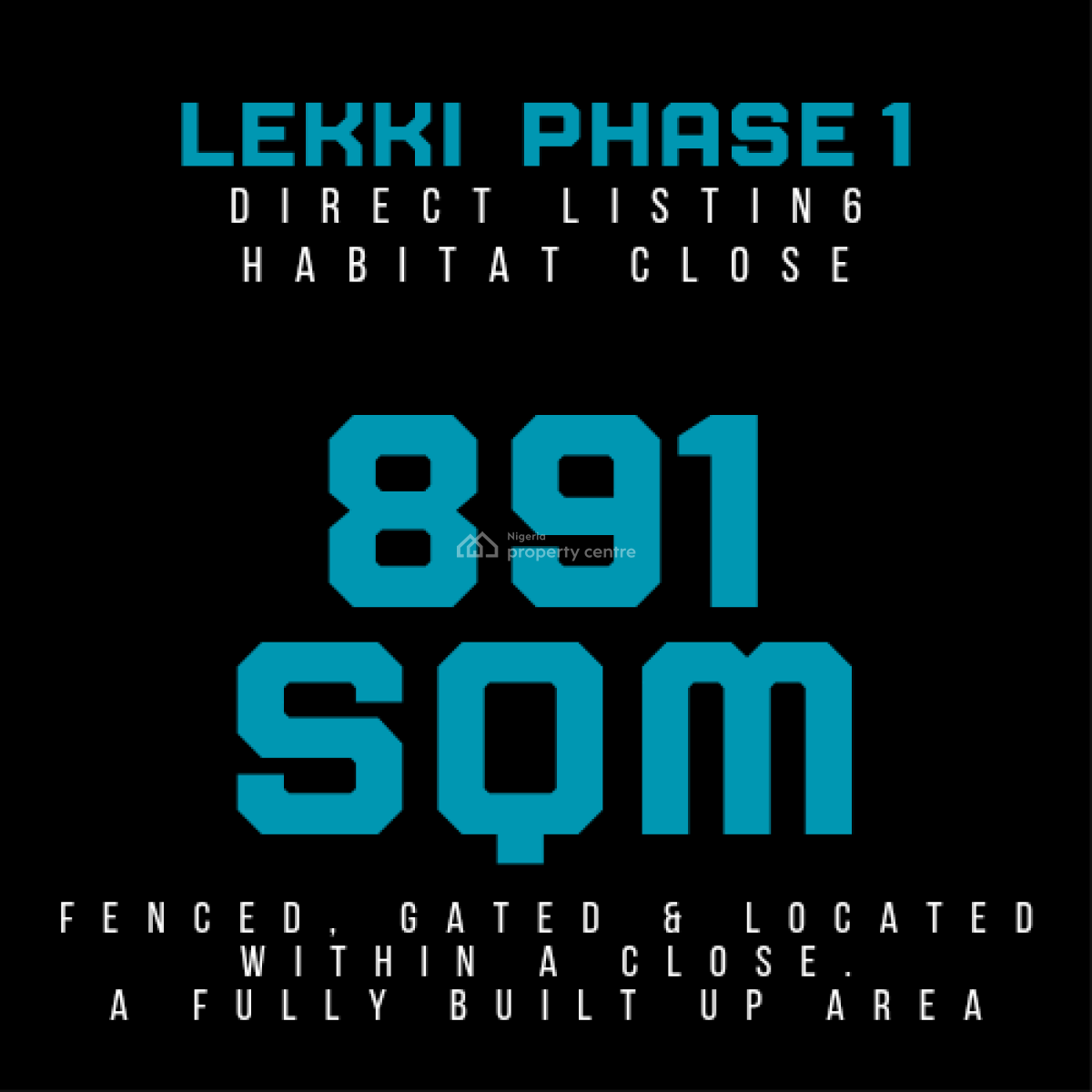891 Square Meters, Habitat Close, Lekki Phase 1, Lekki, Lagos, Land for Sale