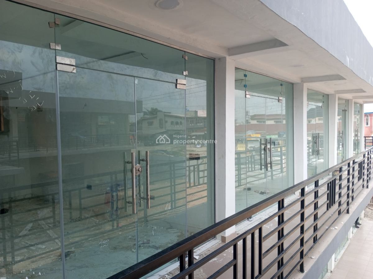 New Shop (20yrs Lease) Up and Down in a Complex Facing The Road, Ado, Ajah, Lagos, Shop for Rent