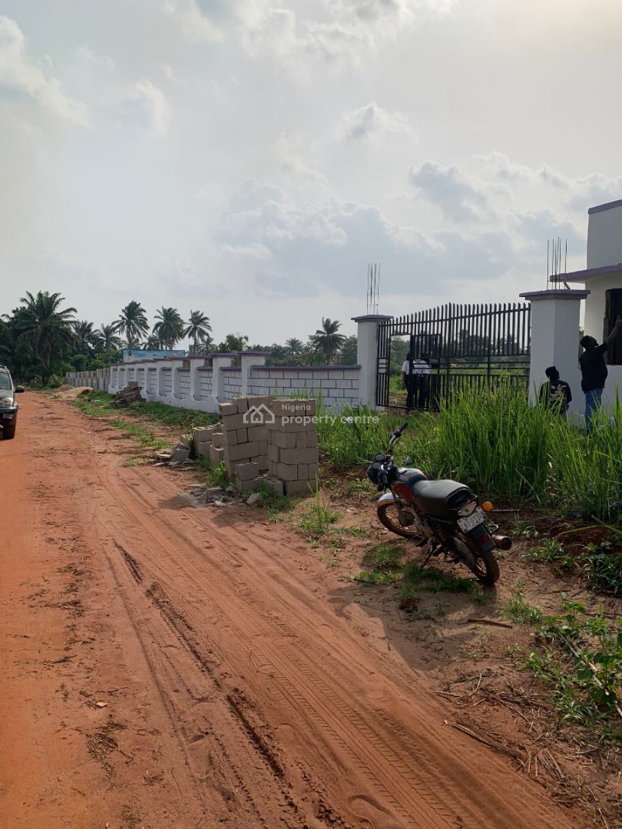 Buy and Build on Our Sweet Estate By Airport. with 1m Deposit, Within The Town, Wichtech Company, Enuani Mega City, Federal Housing, Asaba, Delta, Mixed-use Land for Sale