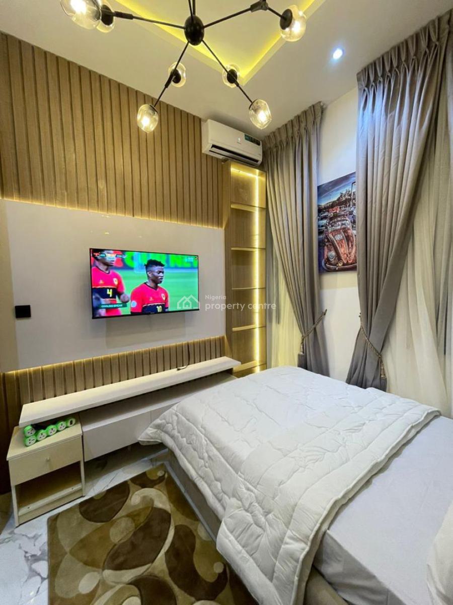Luxury Fully Furnished 4 Bedroom Duplex with Pool in Lekki, Chevron, Lekki, Lagos, Detached Duplex for Rent