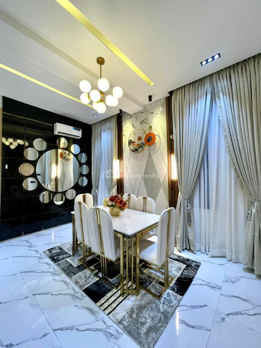 Luxury Fully Furnished 4 Bedroom Duplex with Pool in Lekki, Chevron, Lekki, Lagos, Detached Duplex for Rent