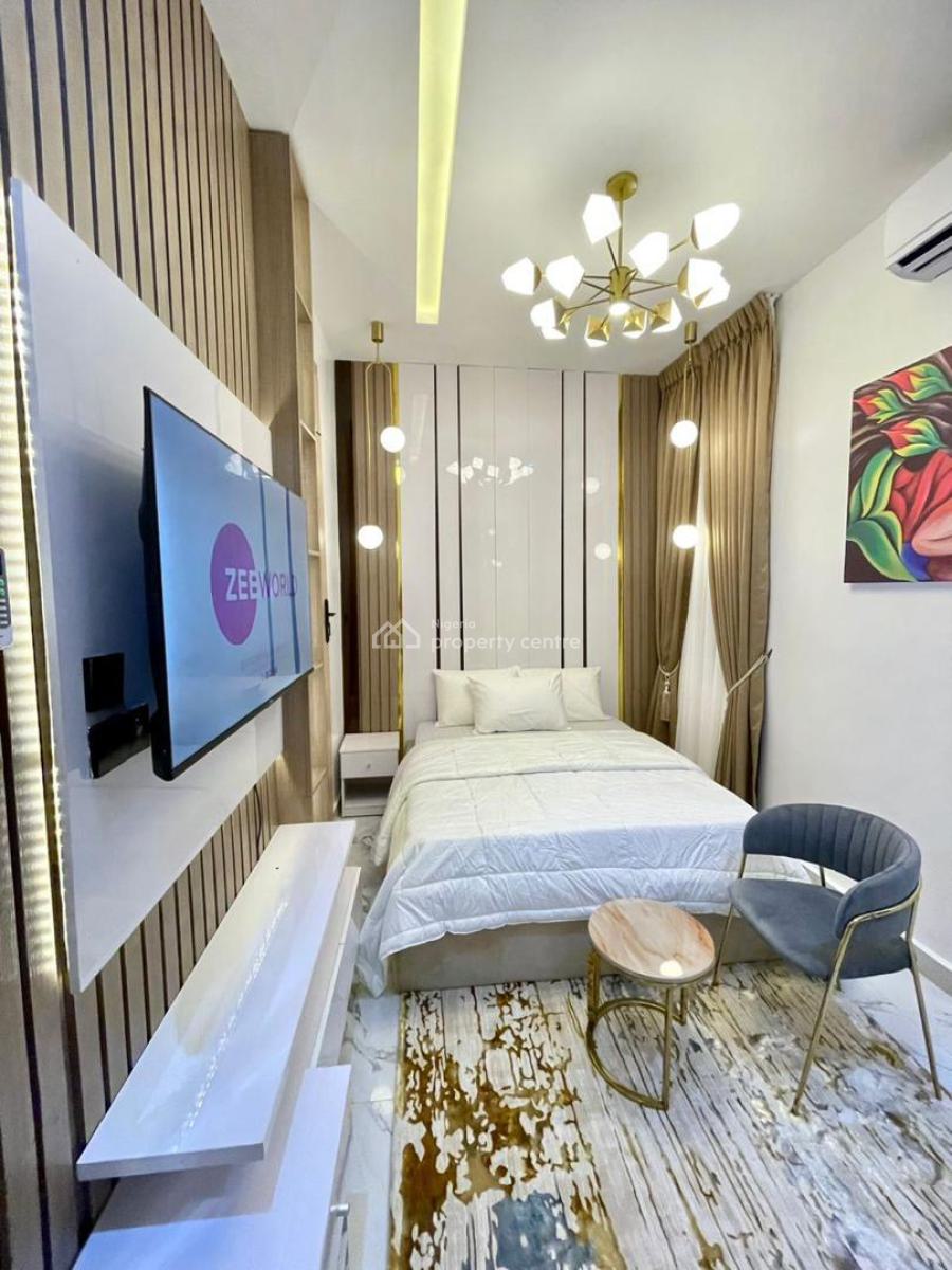 Luxury Fully Furnished 4 Bedroom Duplex with Pool in Lekki, Chevron, Lekki, Lagos, Detached Duplex for Rent