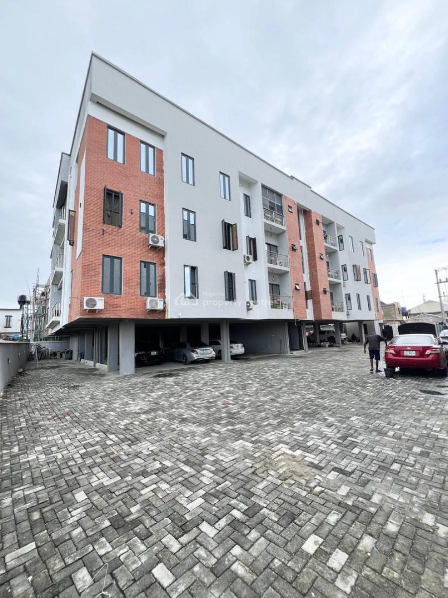 Luxury Spacious 3 Bedroom Apartment with Bq in Ikota Gra, Ikota, Lekki, Lagos, Flat / Apartment for Rent