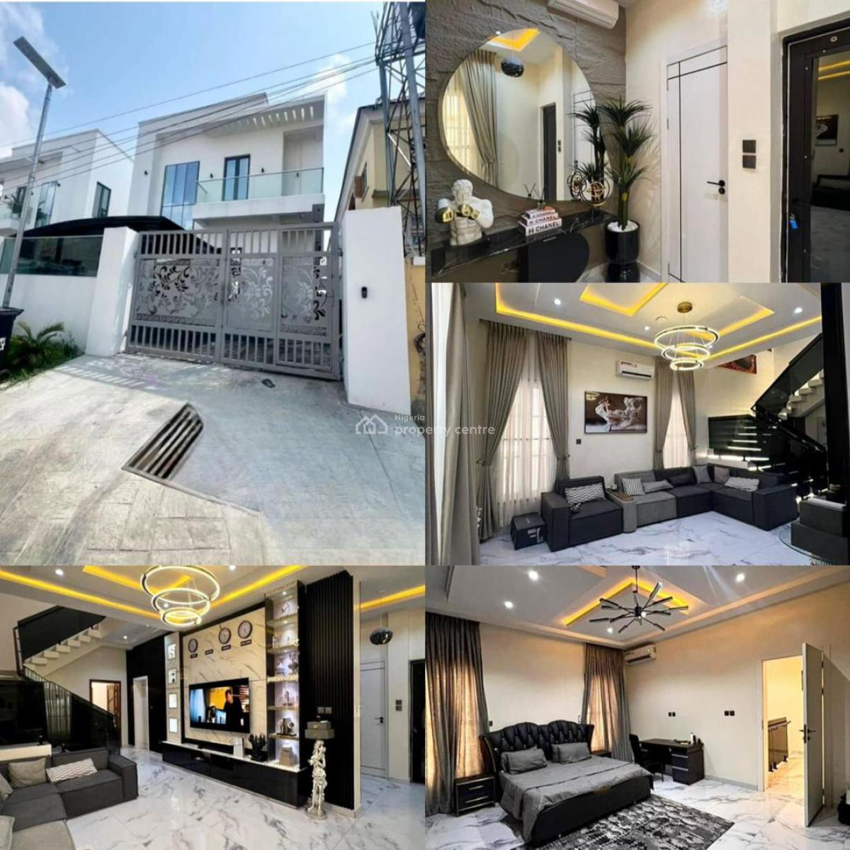 Brand New Fully Furnished 4 Bedroom Detached Duplex, Off Freedom Way, Lekki Phase 1, Lekki, Lagos, House for Sale