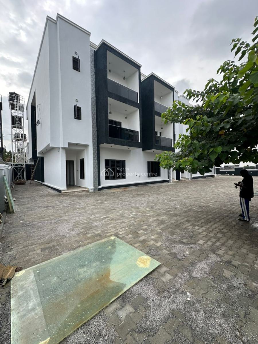 Brand New 4 Bedroom Terrace Duplex with Bq, Gilmore, Jahi, Abuja, Terraced Duplex for Sale
