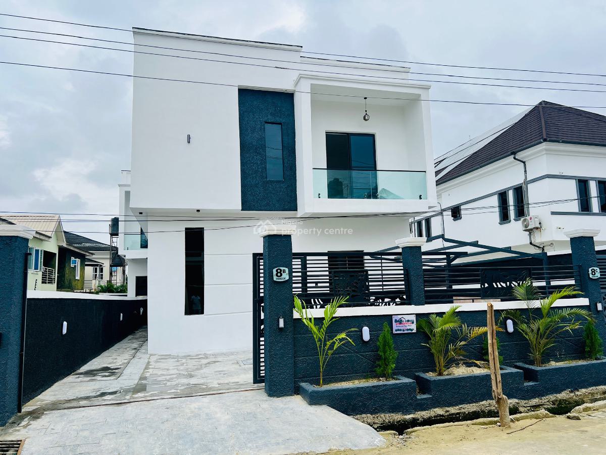 4 Bedroom Fully Detached Duplex in a Prime and Secure Estate, Thomas Estate, Ajah, Lagos, Detached Duplex for Sale